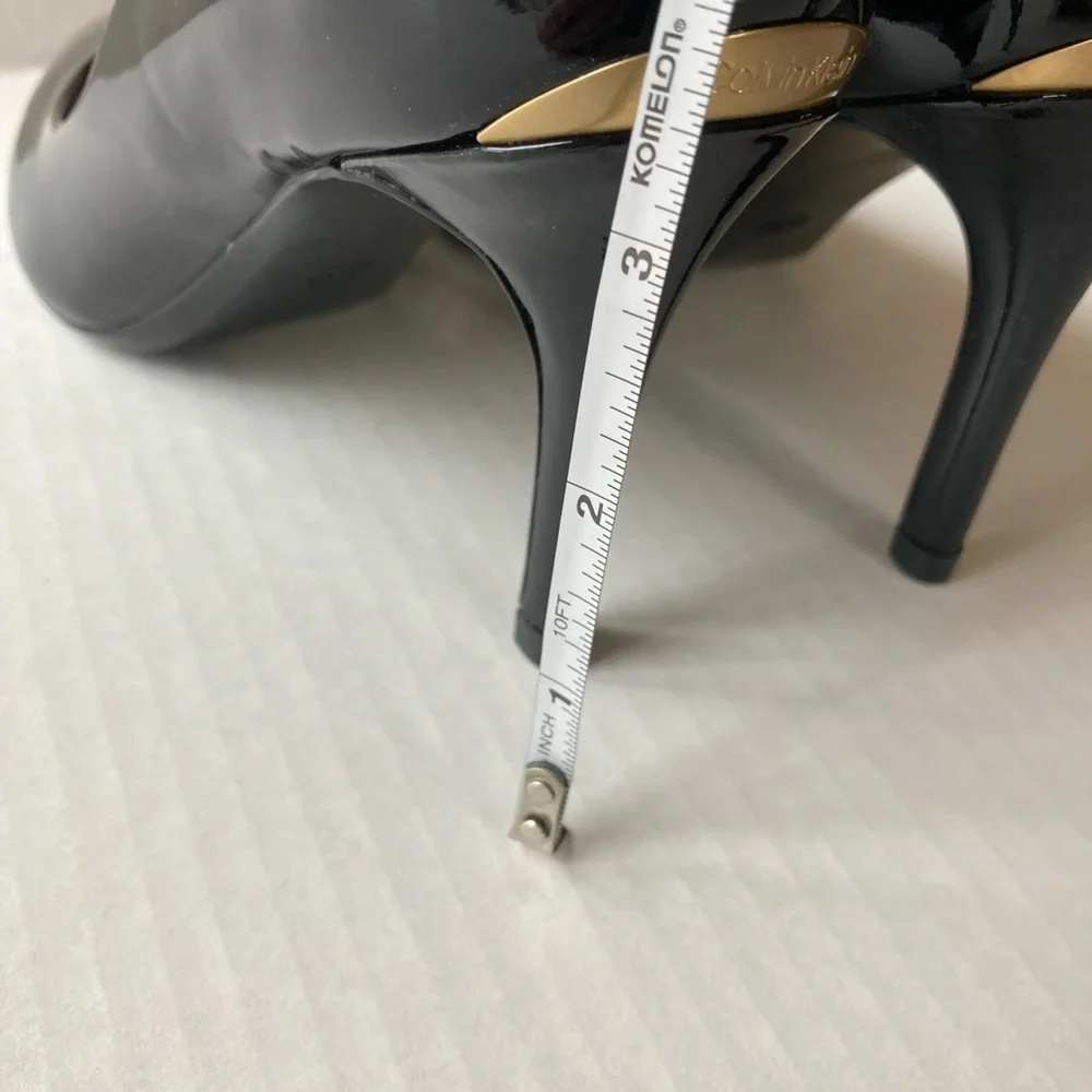 Calvin Klein gayle pointy toe stiletto pumps New - Picture 8 of 10
